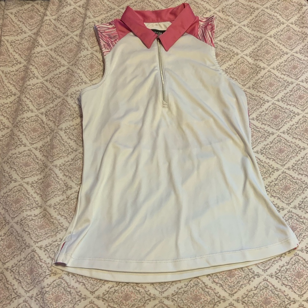A golf tank top